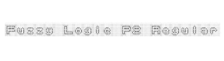 Fuzzy Logic P2 Regular  baixar fontes gratis