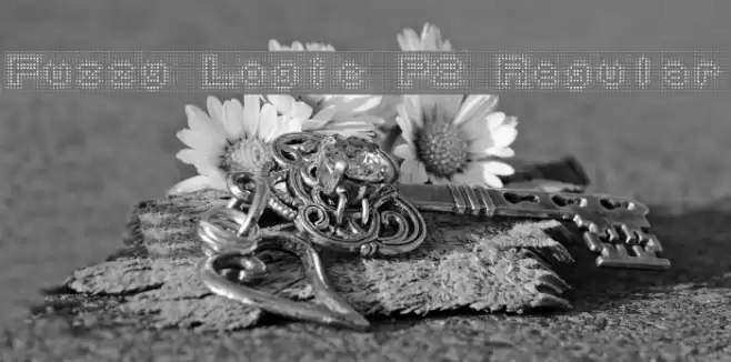 Fuzzy Logic P2 Regular Font examples