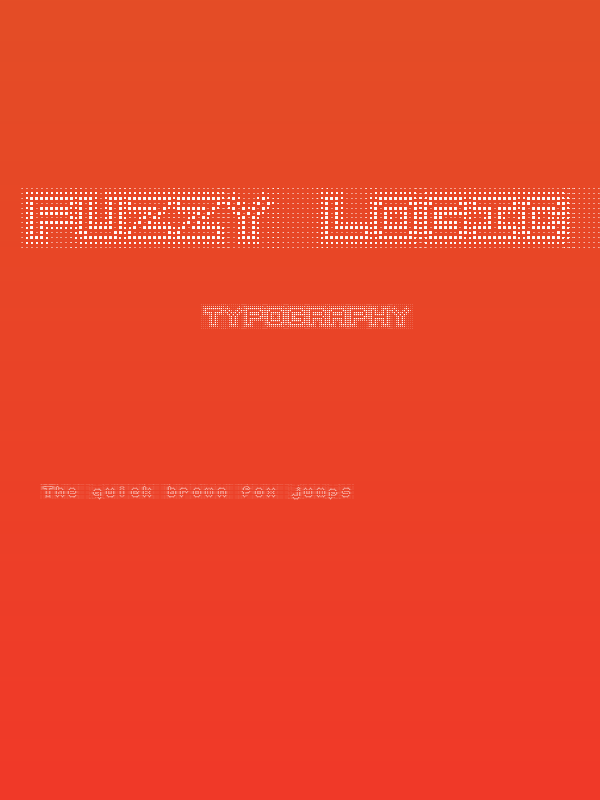 Fuzzy Logic P2 Regular Poster