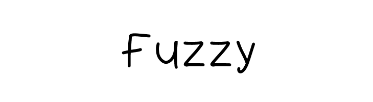 Fuzzy  Fuentes Gratis Descargar