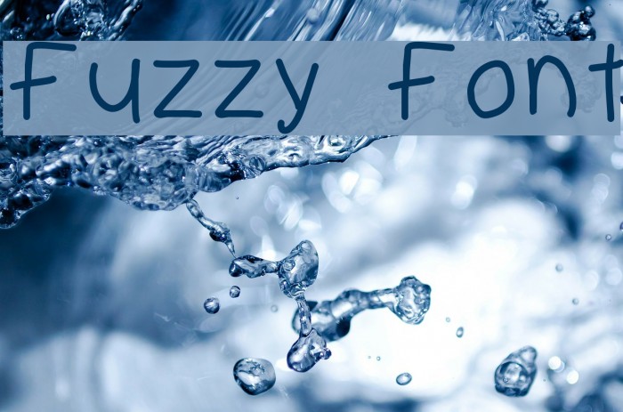 Fuzzy Font examples