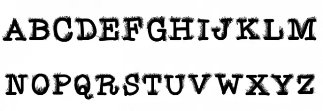 FuzzyBat Schriftart Groß