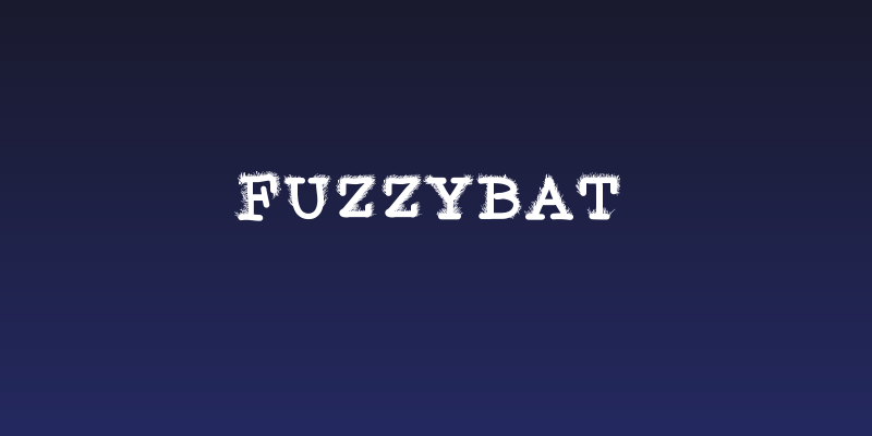 FuzzyBat Social Header