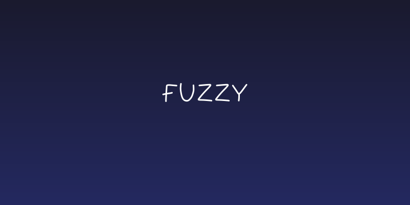 Fuzzy Social Header