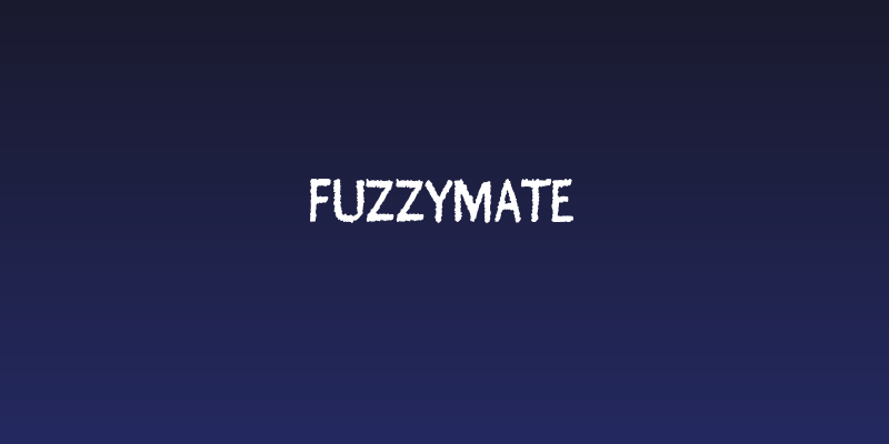 Fuzzymate Social Header