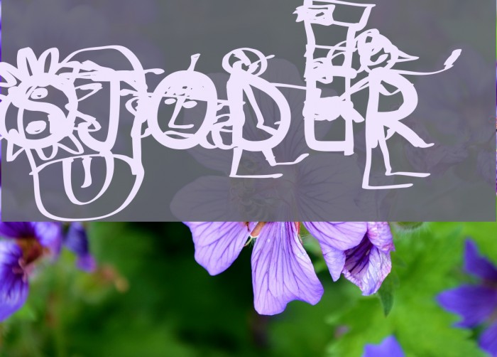 fuckSansJODER Font examples