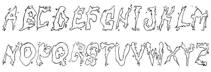 fuckfont Font LOWERCASE