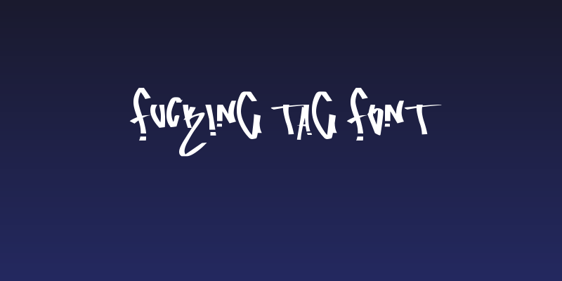 fucking tag font Social Header