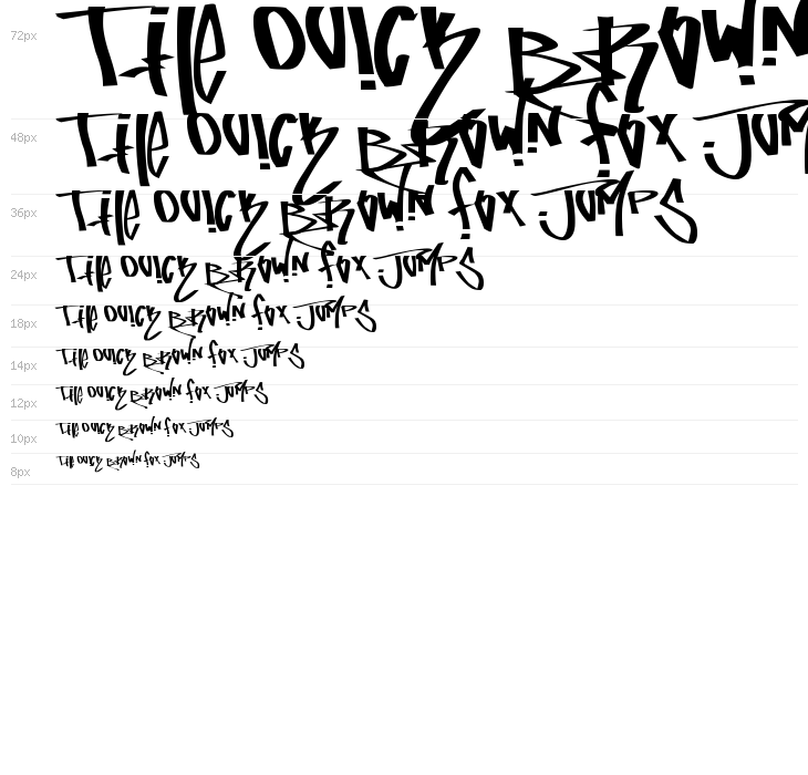 fucking tag font Waterfall