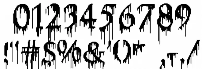 fuehrer Font OTHER CHARS