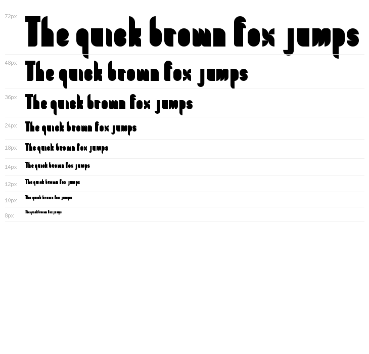 full font Regular Waterfall