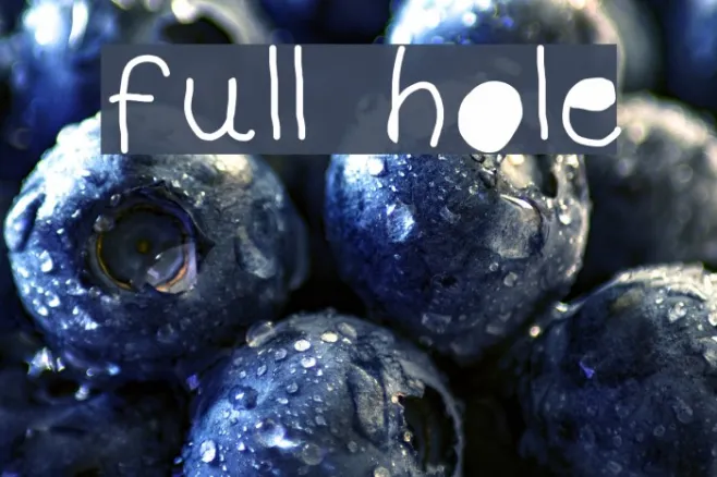 full hole Example 1
