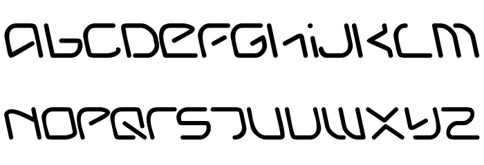fullup Italic Font LOWERCASE