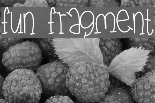 fun fragment Font examples