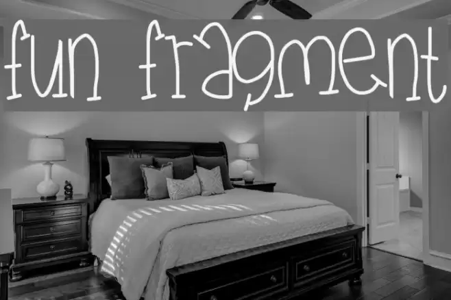 fun fragment Font examples