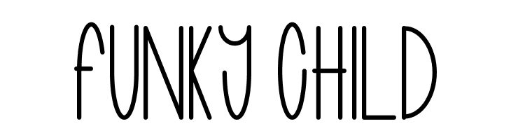 funky child  baixar fontes gratis
