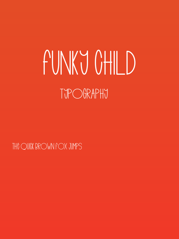 funky child Poster