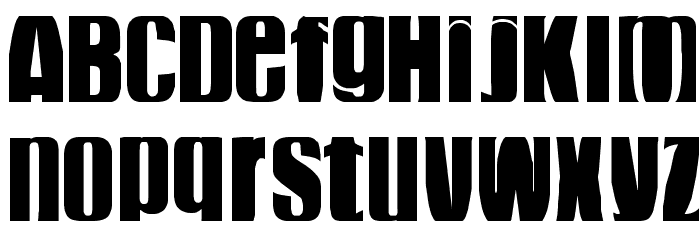 funky dunky swell Font LOWERCASE