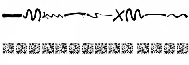 funlines Font OTHER CHARS