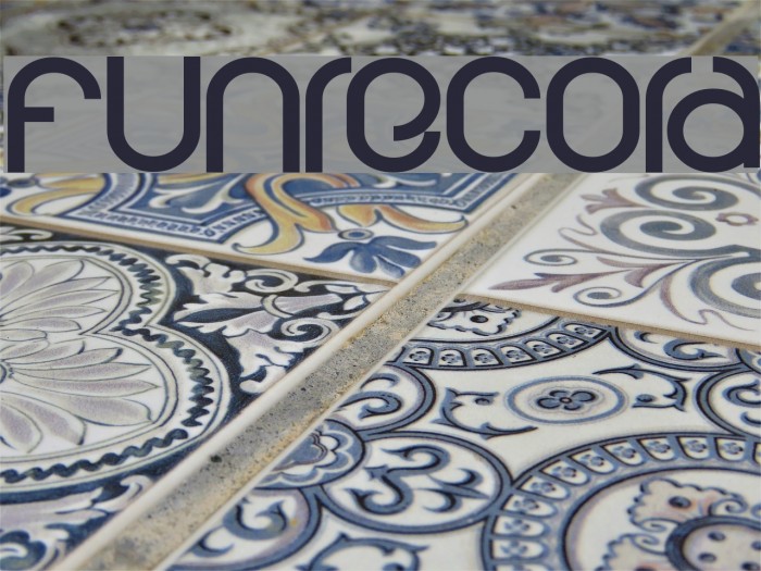 funrecord Font examples