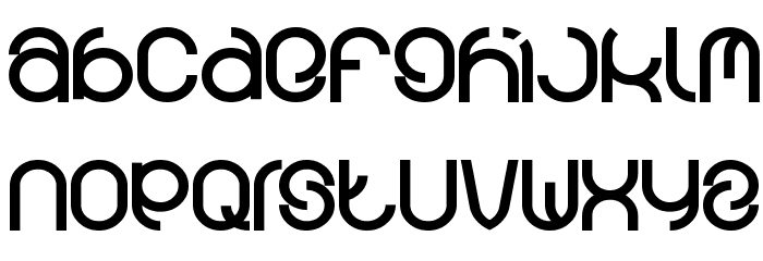 funrecord Font LOWERCASE