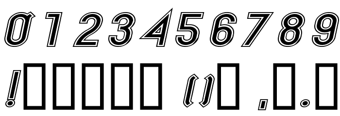 futile extraoutitalic Font OTHER CHARS