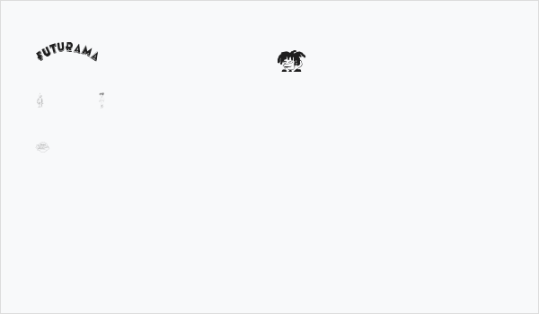 futurama dingbats Business Card