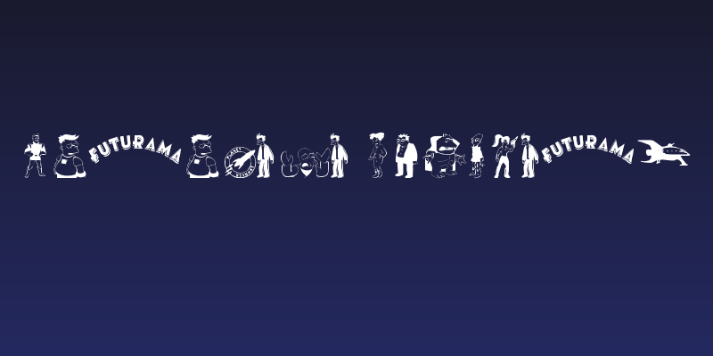 futurama dingbats Social Header