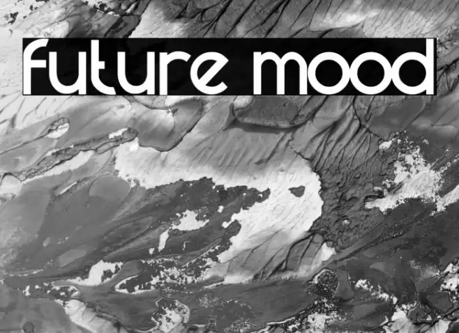 future mood Font examples
