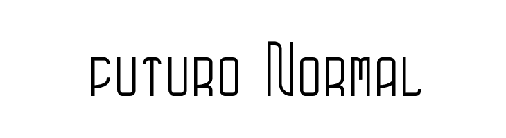 futuro Normal  Free Fonts Download