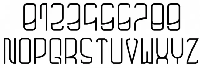 futuro Normal Font OTHER CHARS