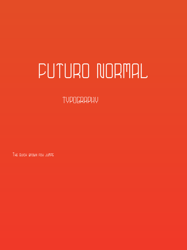 futuro Normal Poster
