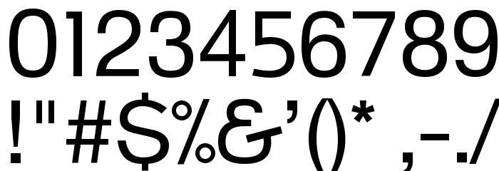 FV Granada Regular Font OTHER CHARS