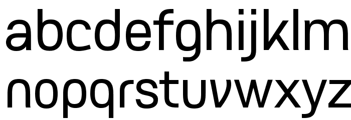 FV Granada Regular Font LOWERCASE