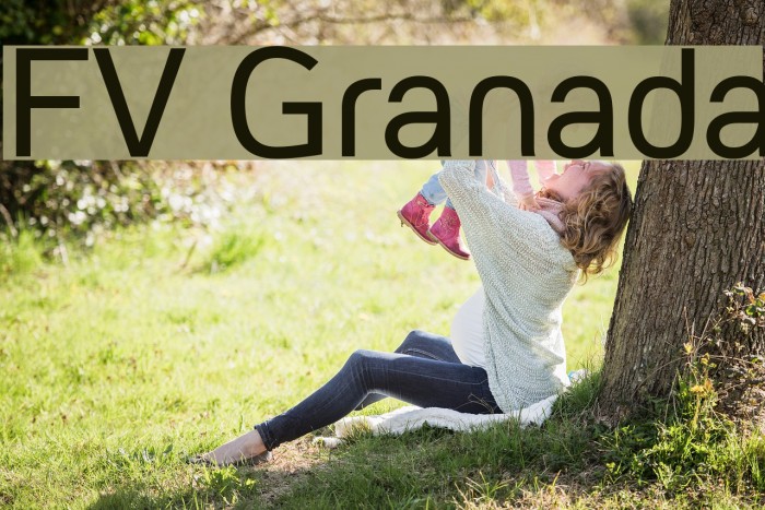FV Granada Font examples