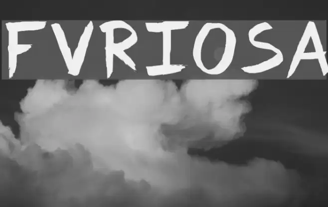 Fvriosa フォント examples