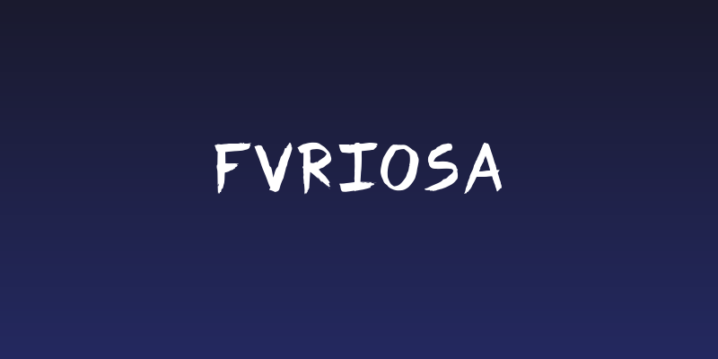 Fvriosa Social Header
