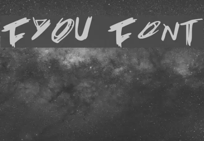 FYOU Font examples