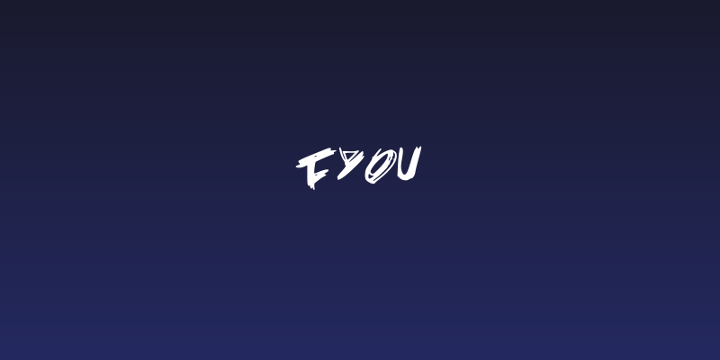 FYOU Social Header