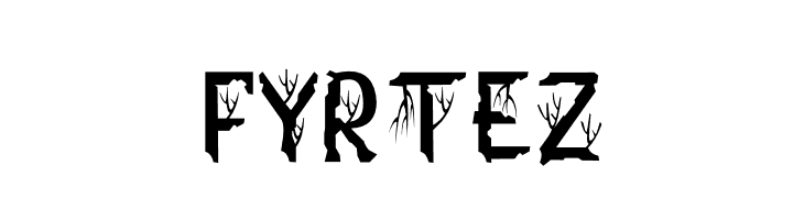 FYRTEZ  Скачать бесплатные шрифты