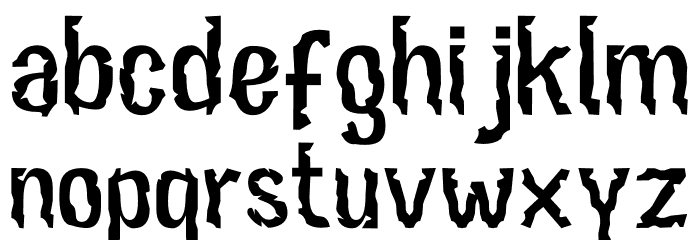 FYRTEZ Font LOWERCASE