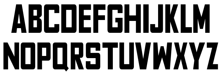 Fyodor Bold Condensed Font LOWERCASE