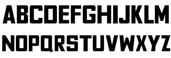 Fyodor Bold Caratteri MAIUSCOLE