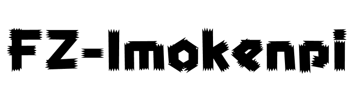 FZ-Imokenpi  font caratteri gratis