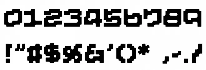 FZ-Katakata-kana Polices AUTRES CHARS