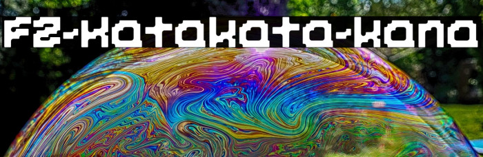 FZ-Katakata-kana Example 2
