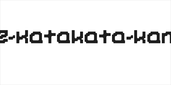 FZ-Katakata-kana Logo