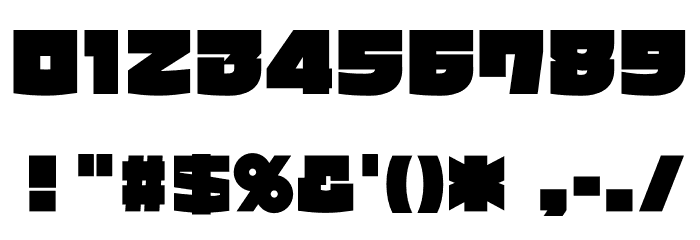 FZGonta-kana フォント その他の文字
