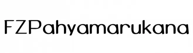 FZPahyamarukana  Frei Schriftart Herunterladen