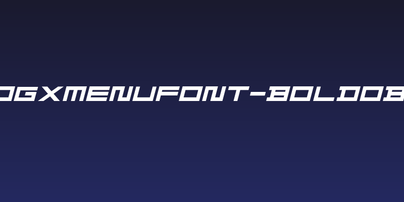 FZeroGXMenuFont-BoldOblique Social Header